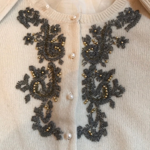 NWOT Gorgeous classy embellished cardigan - Picture 2 of 7